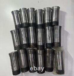 Hardinge 5C Round Collets CNC Metalworking Different Sizes Lot of 18