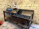 Heavy Duty Metal Work Bench With Grinder & Vice