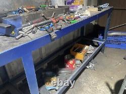 Heavy duty Metal Work Bench xxl 3000mm 3m Garage warehouse