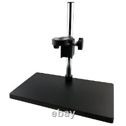 Industrial Microscope Camera Stand 50mm Lens Holder Metal Working Table Platform