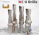 Insert Drill Bits Metal Indexable U Drill Machinery Lathes Cnc Water 11mm-49mm