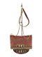 Jimmy Choo Shoulder Bag Sidney Metal Logo Suede Pink Used