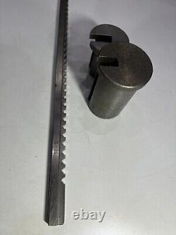 Keyway Broach Cutting Tool CNC Metalworking Collared Broach Bushings HSS