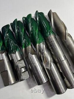 Lot of 6 Finishing End Mill Single End Metalworking CNC High Speed Steel