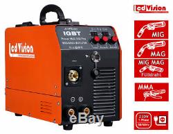 MIG MAG Schweißgerät MIG-250 PRO Fülldraht MMA IGBT Inverter 230V 250A Schutzgas
