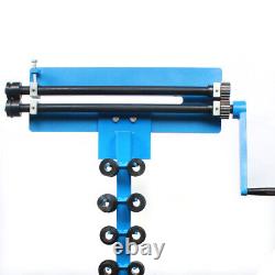 Manual Bead Roller Bender 1.2mm Cutting Capacity Metalworking +6 Pair Roller New