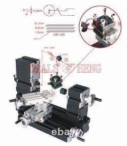 Metal Rotating Metalworking Lathe Motor DIY Tools Drilling Machine 60W 12000r/m