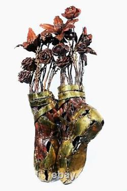 Metal Sculpture'Vivid Pointe' by Dananjaya Edirisinghe -Art work Metal Copper