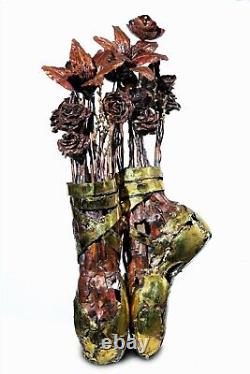 Metal Sculpture'Vivid Pointe' by Dananjaya Edirisinghe -Art work Metal Copper