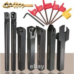 Metalworking Metal Lathe Tool Kit Boring Bar Holder Accessories T8 45 HRC