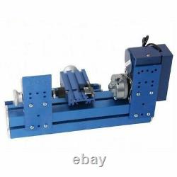 Mini Turning Lathe Machine Motorized Metalworking DIY Tool Soft Metal Processing