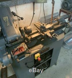 Myford Super 7 Lathe and Cabinet