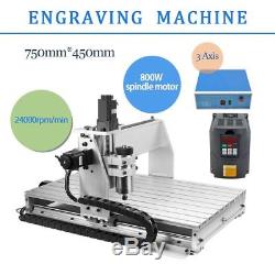 New CNC Router Engraver Milling Machine Engraving Drilling 3 Axis 6040 Desktop