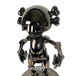 No Future Companion Rare Black Chrome Figure by KAWS x Hajime Sorayama