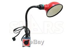 OUT OF STOCK 90 DAYS Shars Work Lamp on Magnetic Base Flexible Arm 10.50 New