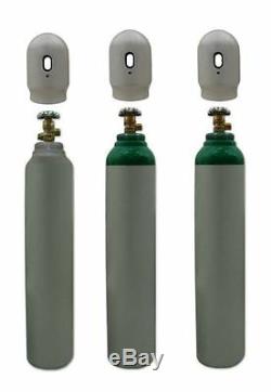 One Argon Gas Bottle Cylinder New! Full 1.8m3 8L 180200 Bar Free UK Delivery