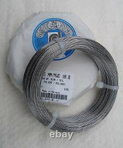 PIANO WIRE-SUPERIOR POLISHED'ROSLAU' SPRING WIRE-Full 1/2kg (500gram) COIL