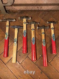 Panel Beating Tools Metalwork WM WHITEHOUSE x6 hammers vintage classic car resto