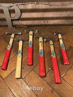 Panel Beating Tools Metalwork WM WHITEHOUSE x6 hammers vintage classic car resto