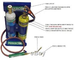 Perkeo Power Gas Brazing, Welding Kit / Made In Germany