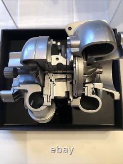 Porsche turbo metal Working cutaway Internal turbo, movable parts