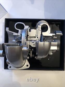 Porsche turbo metal Working cutaway Internal turbo, movable parts