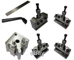 Rdgtools Quick Change Toolpost Set For Myford Lathe With Parting + Vee Holder