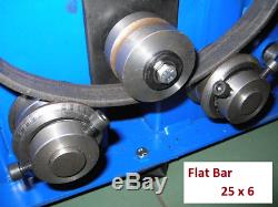 Roller Bender / RING ROLLER Flat Bar Tube Pipe Profile Bender Box Section
