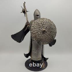 Ron Lyon Knight Metal Sculpture Mace Shield 13 Medieval Dark British UK Hants