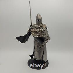 Ron Lyon Metal Sculpture Knight designer of Frightknight Knightmare 1980s 14