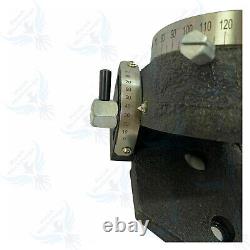 Rotary Table 4 Inches (100 mm) Tilting (4 Slots) for Milling, Metalworking