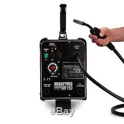 SEALEY 150AMP Gas/Gasless Mig Welder FULL KIT With CO2, Flux & Steel Wire, 5x Tips
