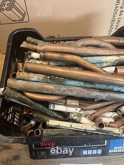 Scrap Copper Pipe Off Cuts 9kg Mixed Size Lot 1 Arts and Crafts Steampunk