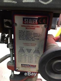 Sealey Drilling Milling Machine Bench Mounted 240 Volt
