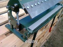 Sheet Metal Box & Pan Folder Bender Bending Machine 610 mm (24) / 1.0mm