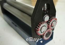 Steel Gear Wheels Heavy Duty Bending Rolls Slip Rolls Roller 300mm x 2 / 2.5mm