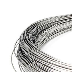 TA2 Pure Titanium Wire Diameter 0.2mm-6mm Metal Wire Metalworking DIY High Temp