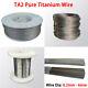Ta2 Pure Titanium Wire Diameter 0.2mm 6mm Metal Wire Metalworking High Temp