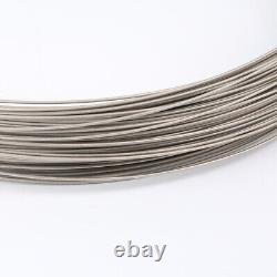 TA2 TA4 Pure Titanium Wire Dia 0.2mm 6mm Metal Wire Metalworking DIY High Temp