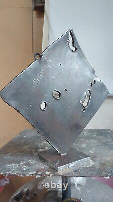THE EXPLOSIONS Original Author's Sculpture Made From Deadly Metal Free Shipping