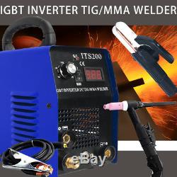 TIG ARC Welder Inverter IGBT MMA 240V / 200 Amp / DC Portable Machine UK Stock