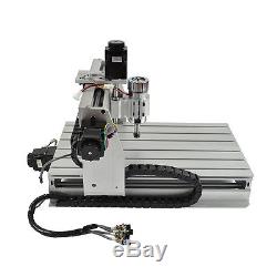 TOP 3 AXIS CNC Router Engraver 3D Engraving Drilling Milling Machine 300W 3040