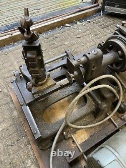 Vintage Metal Work Lathe Tool Hoover Motor