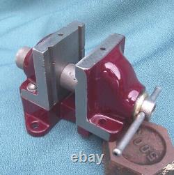 Vintage Unusual Miniature 2 Mini Engineers Vice Jewellers Modellers Bench small