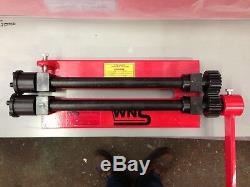WNS Bead Roller Rolling Machine Swager Bead Former 305mm 12 1.2mm 7 Sets Rolls