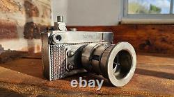 Weld Art Camera Ornament Sculpture, Handmade Scrap Metal One Of A Kind