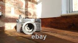 Weld Art Camera Ornament Sculpture, Handmade Scrap Metal One Of A Kind