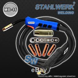 Welder STAHLWERK MIG MAG 200 with TIG & MMA SHIELDING GAS Welding Inverter
