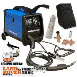 Wolf Professional MIG Welder 140 Turbo Complete Gas Kit 135 amp