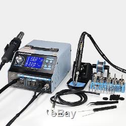 Yh-992da+ 4 In 1 Hot Air Rework Soldering Iron Station Fume Extractor Uk 2017